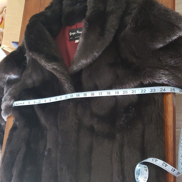 vintage Giorgio Parnucci faux fur coat sz 2x Made in USA - Picture 10 of 11